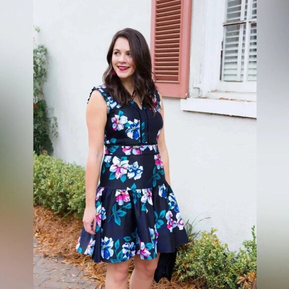 Draper  James Dorthy floral Dress, size 6 - Picture 2 of 16